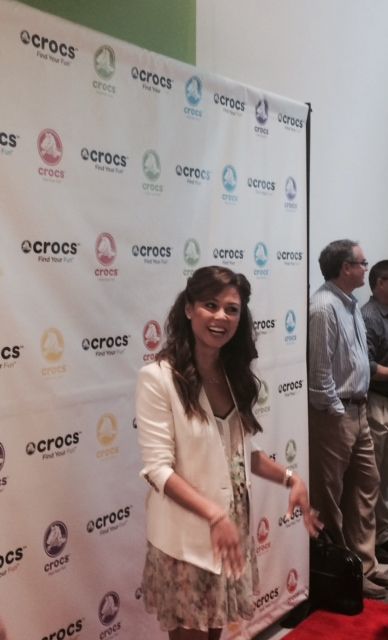 VANESSA LACHEY CELEBRATES CROCS 34 ST FLAGSHIP STORE OPENING NYC @Crocs #Crocsnyc 10