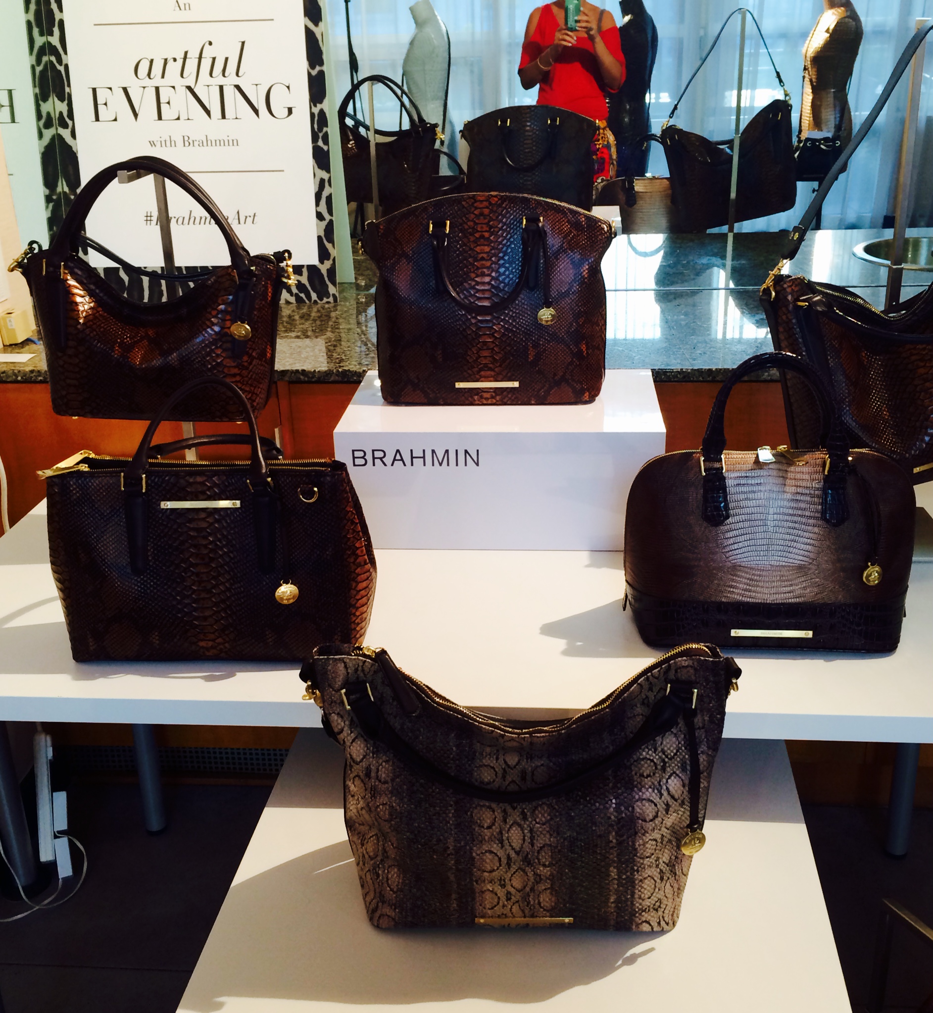 Brahmin Fall Line Collection Preview in NYC on August 7th at the Giraffe Hotel 1