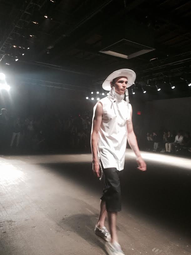 Concept Korea Menswear Spring/Summer 2016 NYFW showing neutral gender Resort, Goth & Sporty looks 1