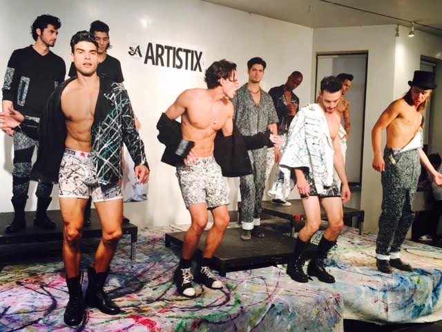 ARTISTIX 2017 Men's Fashion Line Presentation During #NYFWM @nyfw @artistixjeans 1