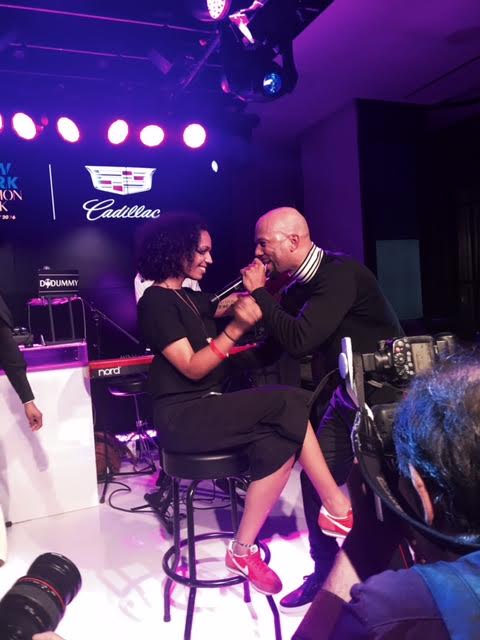 Cadillac House kicks off Men's 17 NY Fashion Week With A Hip/Hot Artist Performance #common @nyfw #Cadillac 1